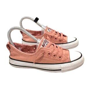 Converse Pink Low-Top Sneakers